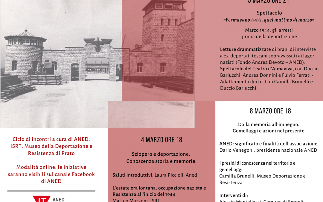 Deportazione politica: una pagina della nostra Storia Firenze, Prato, Empoli